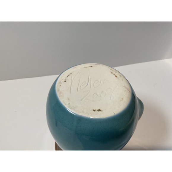 Handmade Ceramic Mug Unique Glaze Earth Tones 2008 Neher Studio Pottery - Picture 4 of 7